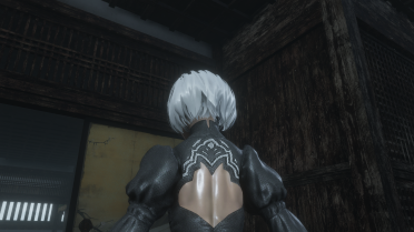 NieR Automata 2B White Gray 4K HD Remastered