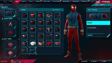 Scarlet Spider Outfit Socket (Spider-Man Remastered)