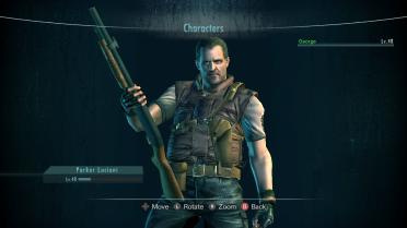 Barry Burton over Parker Wetsuit