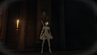 NieR Automata 2B White Gray 4K HD Remastered