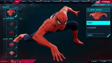 Classic Suit (Spider-man Remastered) - Suit Slot