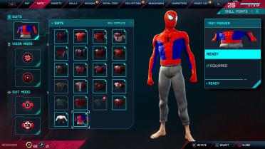 Sweatpants Spider-Man (Into the Spider-verse) SUIT SLOT