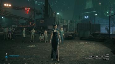 Tifa China Dress Black and Silver