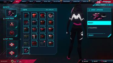 Gwenom (Spider-Gwen) Suit Slot (Marvel Ultimate Alliance 3)