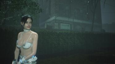 Ada & Claire Dark Stalker White Silver Edge No Stockings