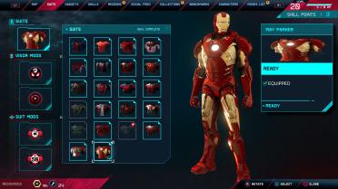 Iron Man Suit Slot