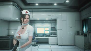 Ada & Claire Nurse White