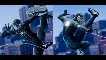 Symbiote Style for Peter Gift Suit