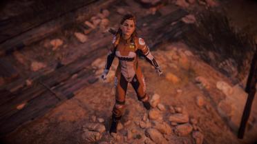 Aloy In Elza Walker Suit