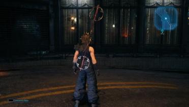 Aerith's Mythril Rod over Buster Sword