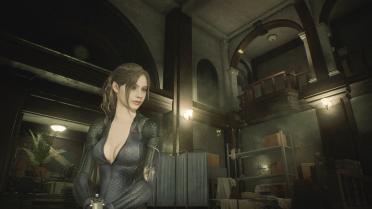 Ada & Claire Battle Suit - Dark Blue