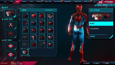Spider Armor - MK IV Suit Slot (Spider-Man Remastered)