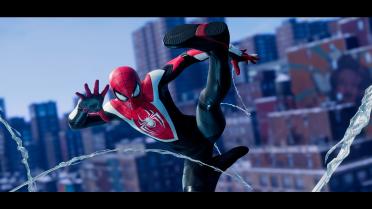 Superior Style Black and White Miles Classic Suit