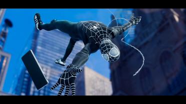Symbiote Style for Peter Gift Suit
