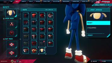 Sonic the Hedgehog - Suit Slot