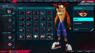 Crash Bandicoot Suit Slot