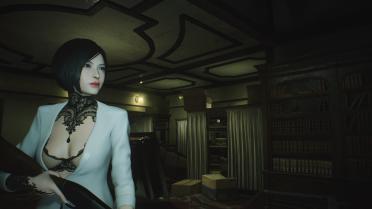 Ada & Claire White Sexy Investigator