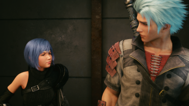 Yuffie and Sonon Hair Colors and Eyes