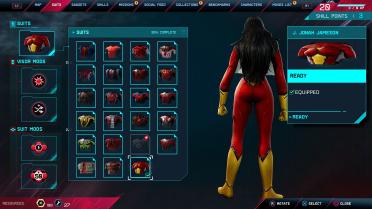 Spider-Woman Suit Slot (Future Fight)
