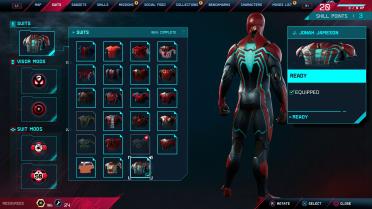 Velocity Suit Slot (Spider-Man Remastered)
