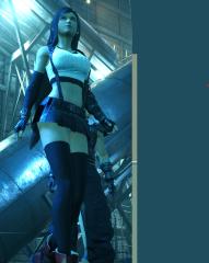 Tifa Standard Outfit with White Panties