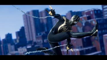 Black and Golden Uptown Pride Suit