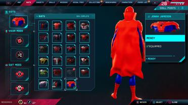 Caped Spider-Man Suit Slot (Into the Spider-Verse) Spider Cave