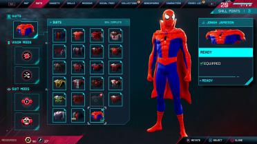 Caped Spider-Man Suit Slot (Into the Spider-Verse) Spider Cave