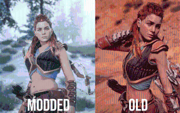 Horizon Zero Dawn - Aloy Fitness Costume mod 