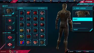 Black and Gold Suit (Spider-Man Remastered) NWH