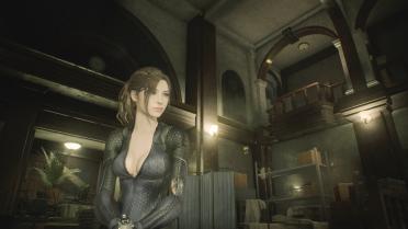 Ada & Claire Battle Suit - Dark Blue