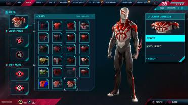 Spider-Man 2099 White Suit Slot (Spider-Man Remastered)