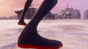 Spiderverse Suit With Red Webbing (Classic Red V)