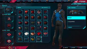 Secret War Suit Slot (Spider-Man Remastered)