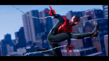 Black and Red Miles Classic Suit