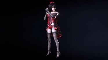 Jill Wedding Dress - Patch Red