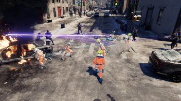 Naruto Suit Slot and Hologram Ally