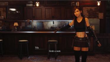 Black Tifa Outfit
