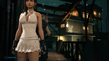 White Lace Dress Tifa