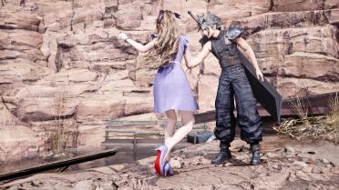 Aerith Sweetheart Dress