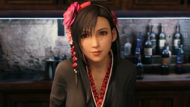 Tifa alt makeup for Wutai Dress