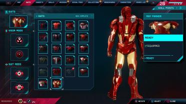 Iron Man Suit Slot