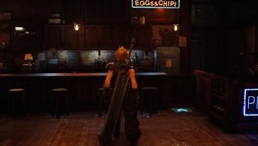 Iron Blade over Cloud's swords