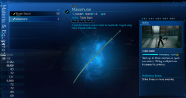 Complete Iron Blade to Masamune Mod