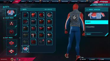 Spider-Punk Suit Slot (Spider-Man Remastered)