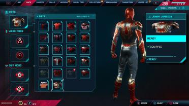 Iron Spider Suit (IW) Suit Slot (Spider-Man Remastered)