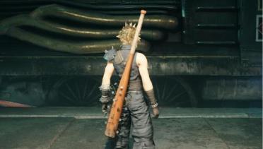 Spiked Bat without Wrap over Buster Sword