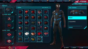 Secret War Suit Slot (Spider-Man Remastered)