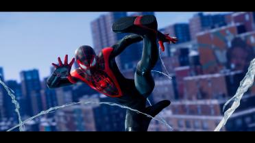 Black and Red Miles Classic Suit