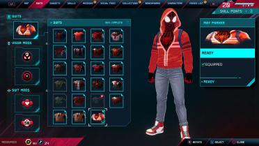 Miles Morales Street Wear Suit Slot (Marvel Ultimate Alliance 3)